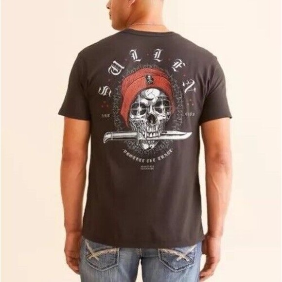 Sullen Other - Sullen Art T-Shirt Mens Large Heist Short Sleeve Crew Neck Skull Knife Tee New